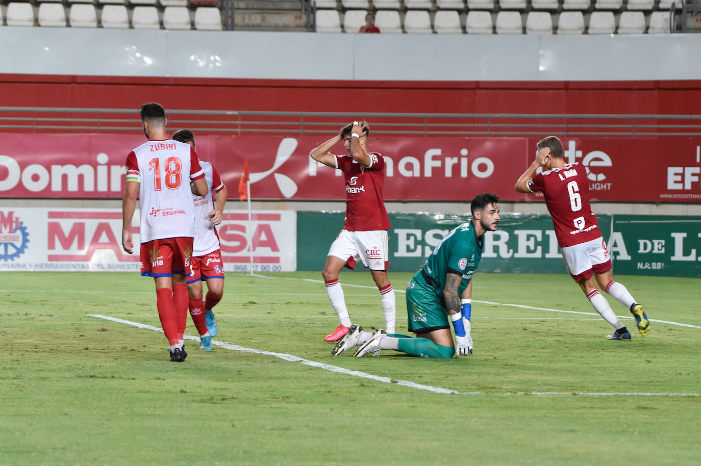 Fotos: El empate del Real Murcia frente al Calahorra, en imágenes
