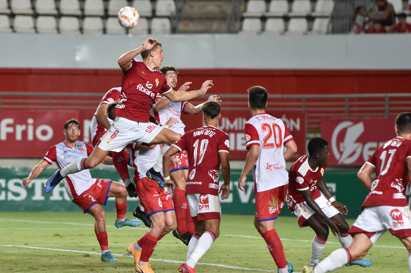 Fotos: El empate del Real Murcia frente al Calahorra, en imágenes