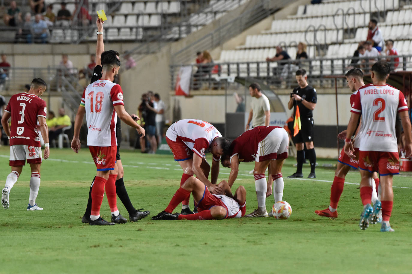 Fotos: El empate del Real Murcia frente al Calahorra, en imágenes
