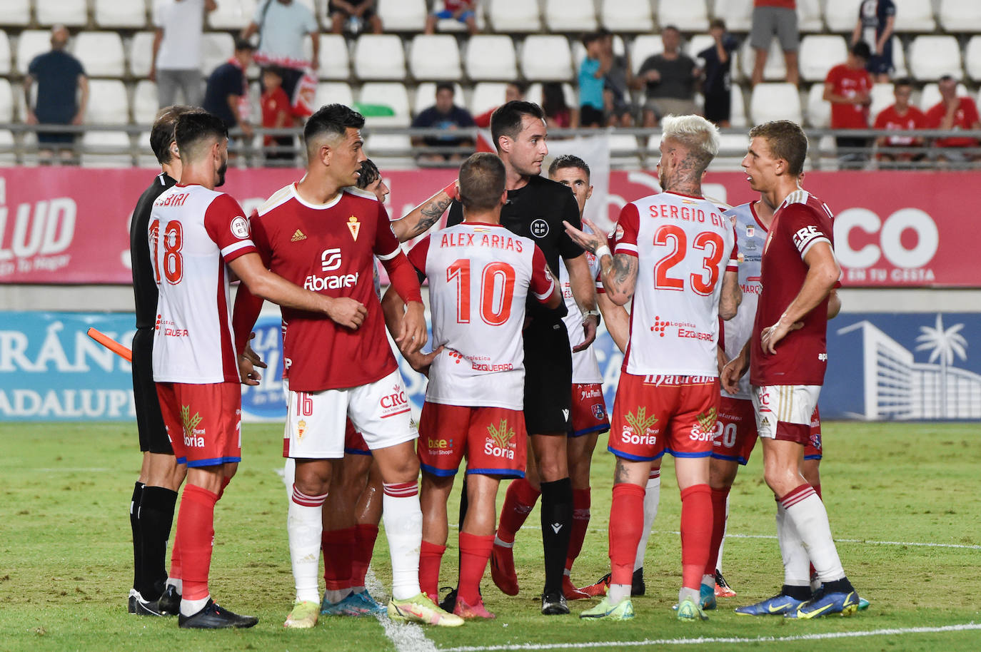 Fotos: El empate del Real Murcia frente al Calahorra, en imágenes
