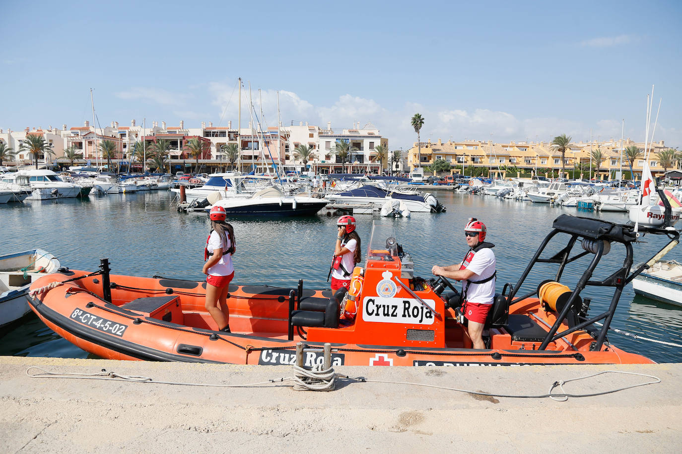Fotos: Cruz Roja del Mar, 50 guardianes altruistas en la costa cartagenera