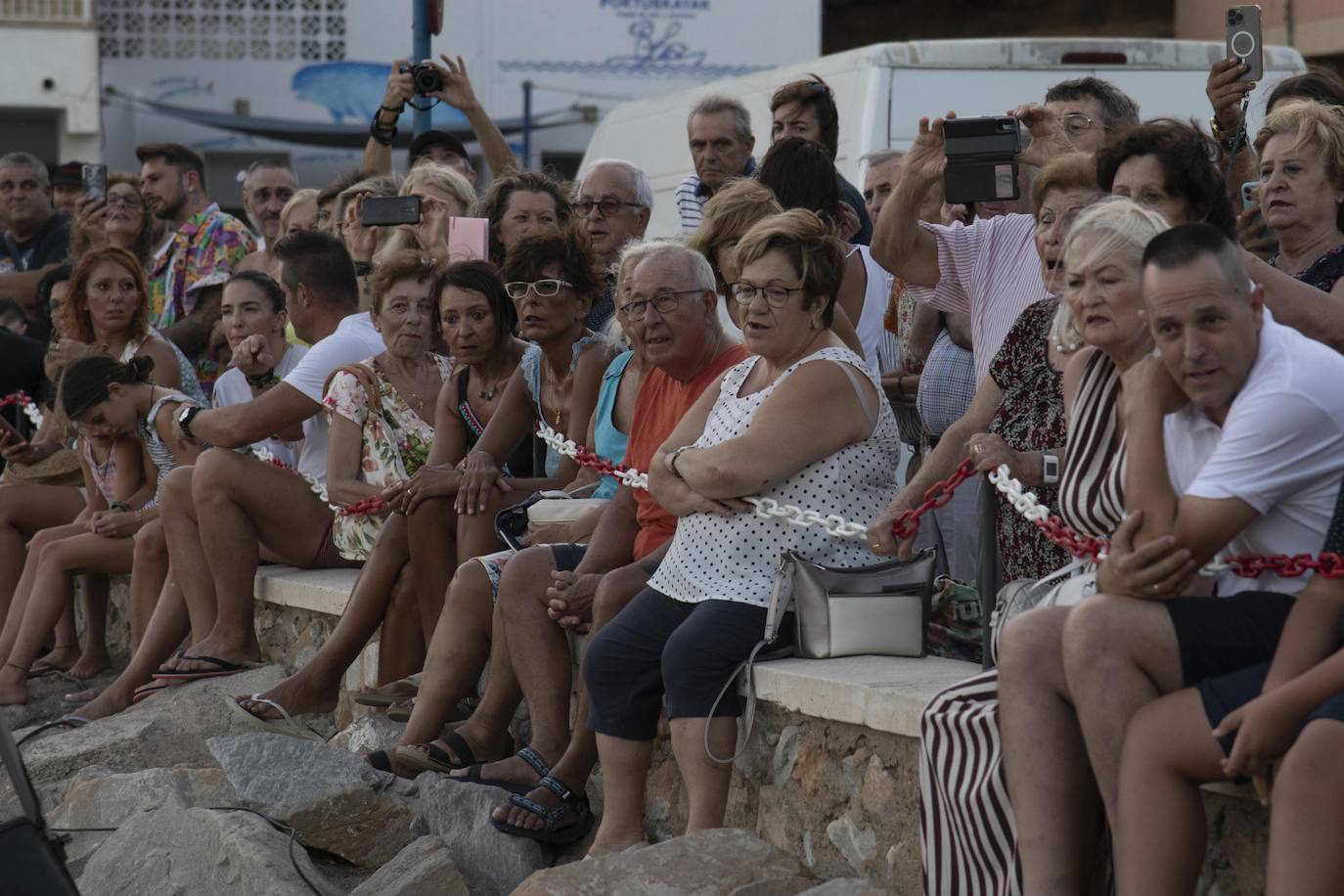 Fotos: El Portús retoma la escenificación de su vínculo con la actividad de la pesca