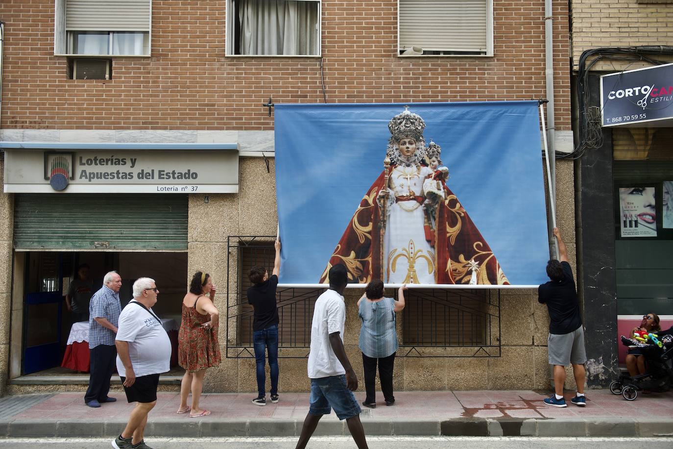 Fotos: La Virgen de la Fuensanta baja a Murcia dos años y medio después