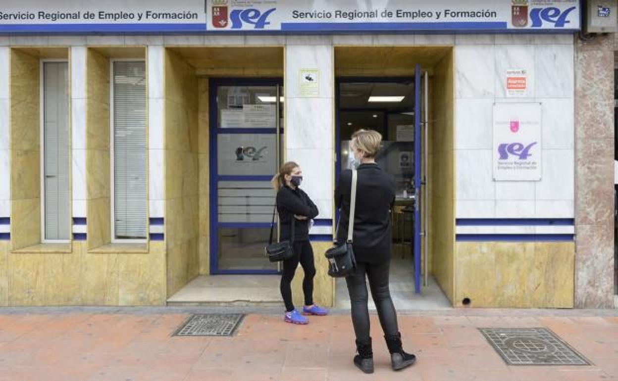 Oficina del SEF en Ronda Norte, en una imagen de archivo. 