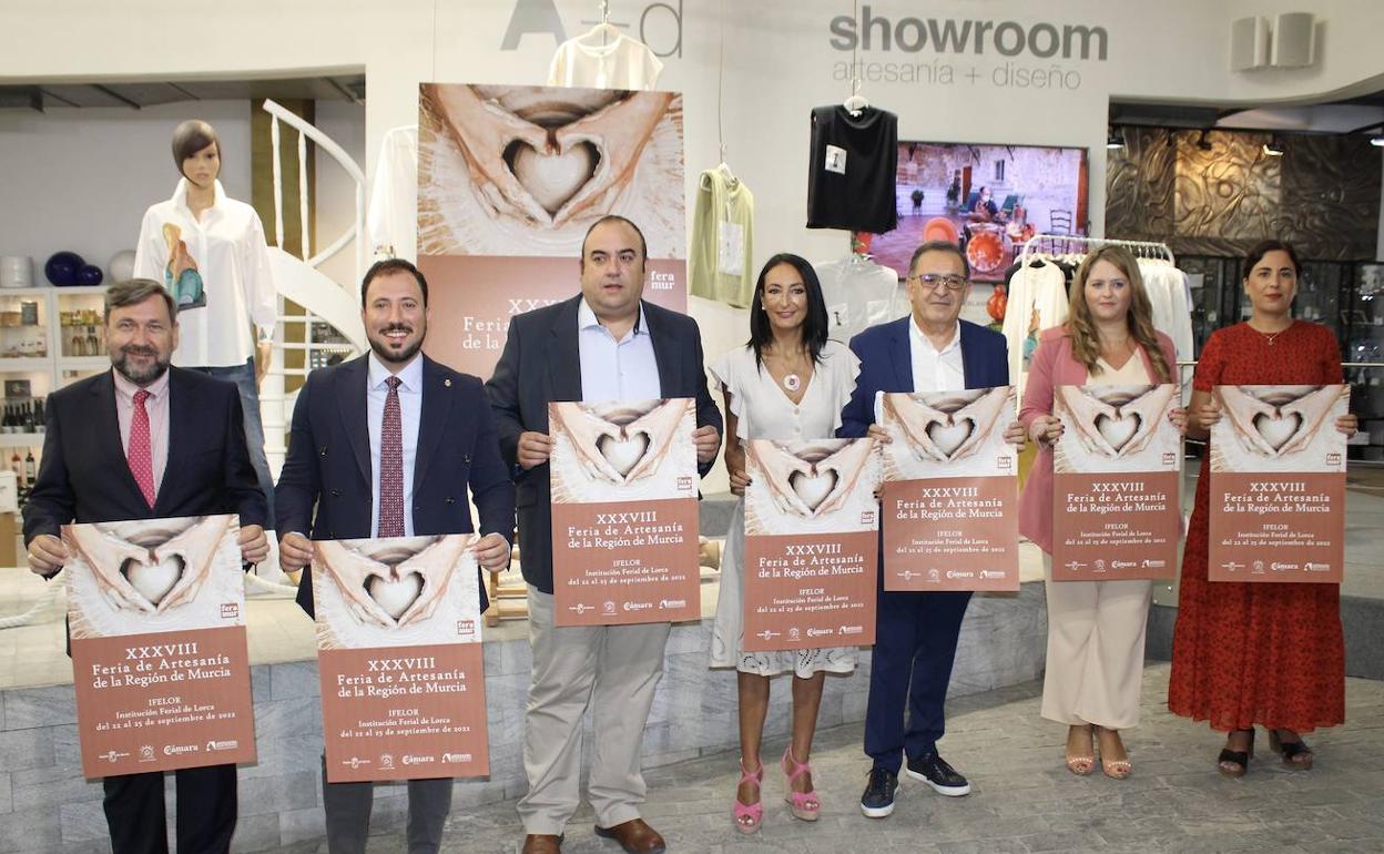 Presentación de Feramur en el Centro de Artesanía de Murcia.