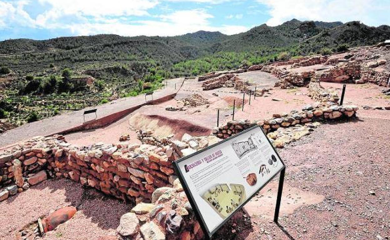 Yacimiento arqueológico de La Bastida, en Totana, en una imagen de archivo.