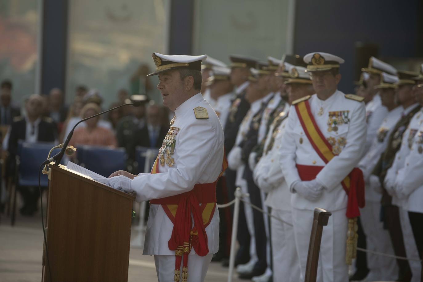 Fotos: La Armada homenajea a Juan Sebastián Elcano en Cartagena