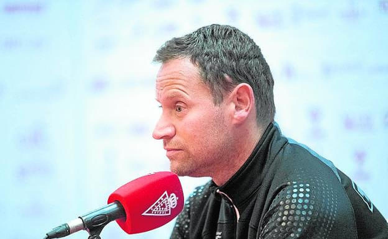 Mario Simón, en rueda de prensa. 