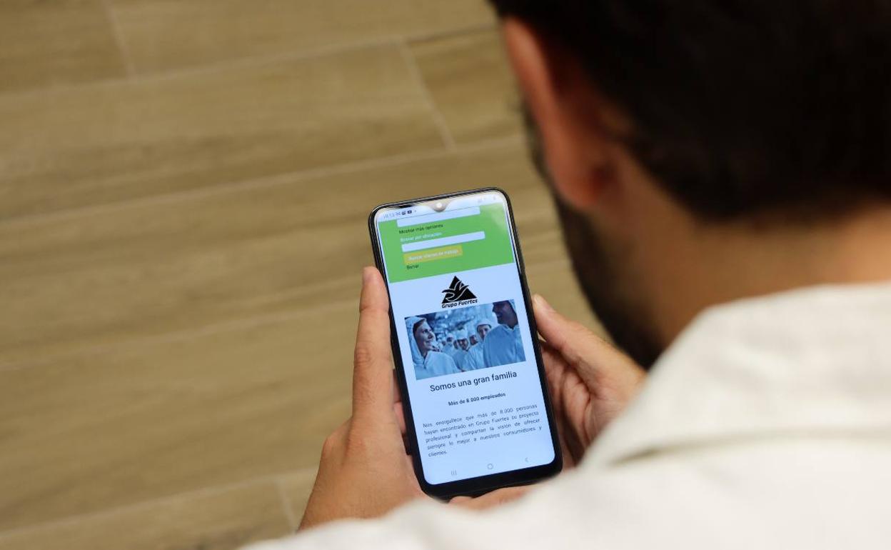 Nueva web del Grupo Fuertes.