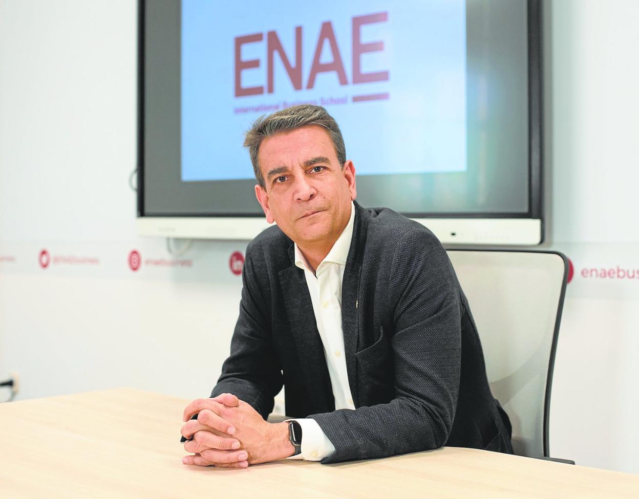 El director de ENAE Business School, Miguel López. 