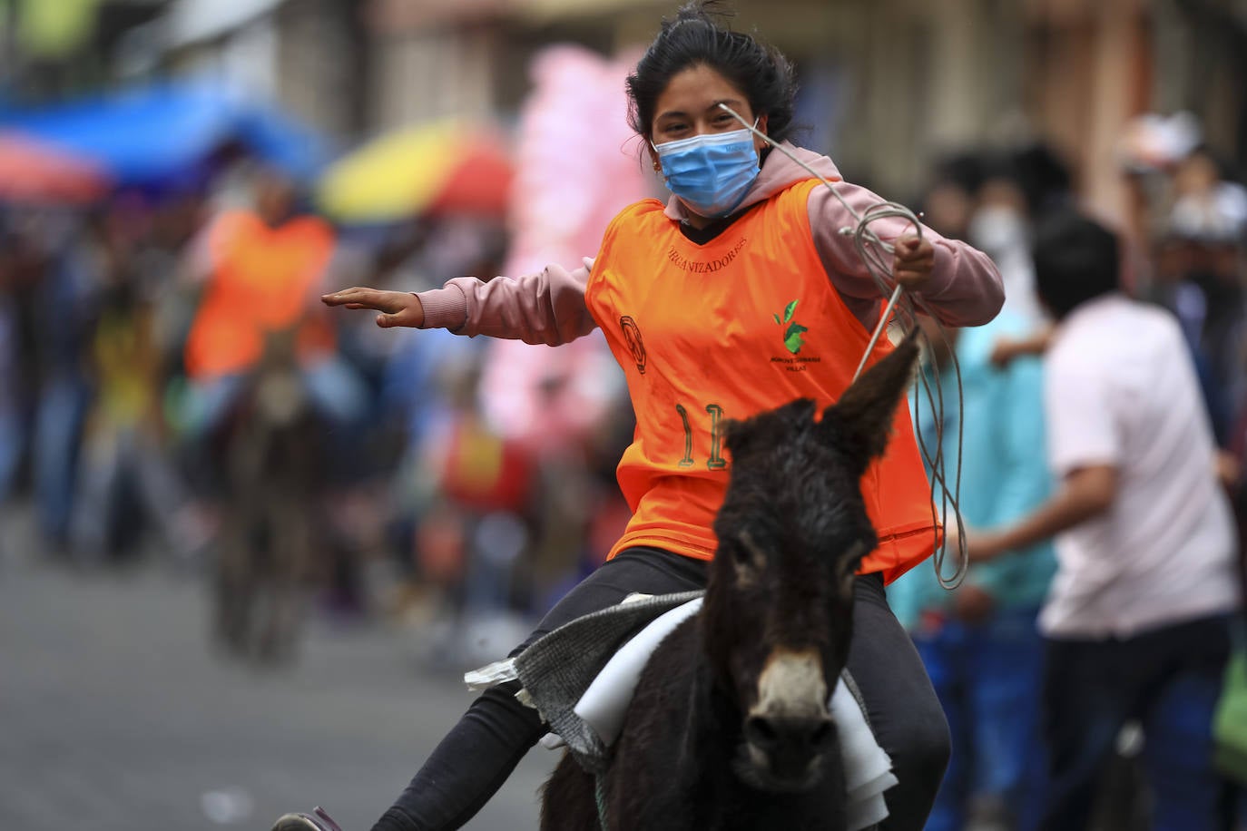 Fotos: Carrera de burros