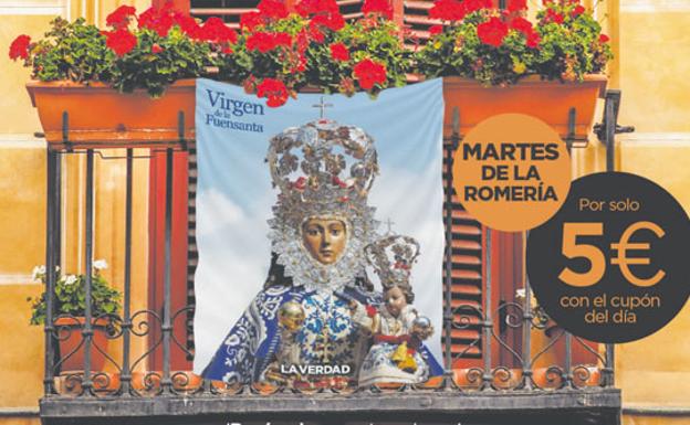 Consigue la balconera de la Fuensanta con la edición impresa de LA VERDAD