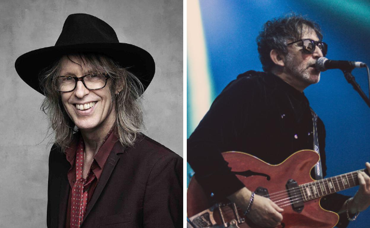 Mike Scott, de The Waterboys. Lightning Seeds. 