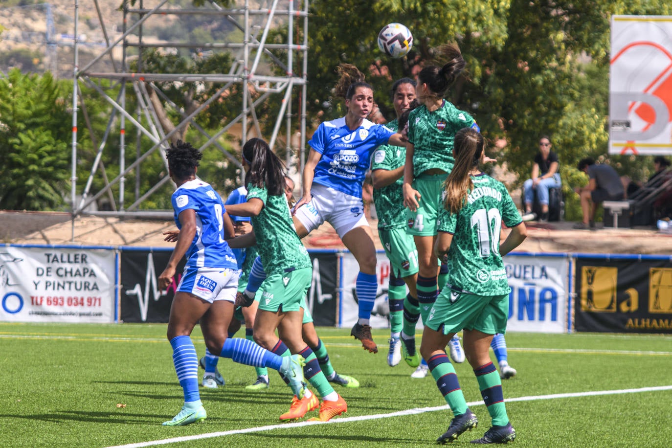 Fotos: El debut del Alhama en Primera División ante el Levante, en imágenes
