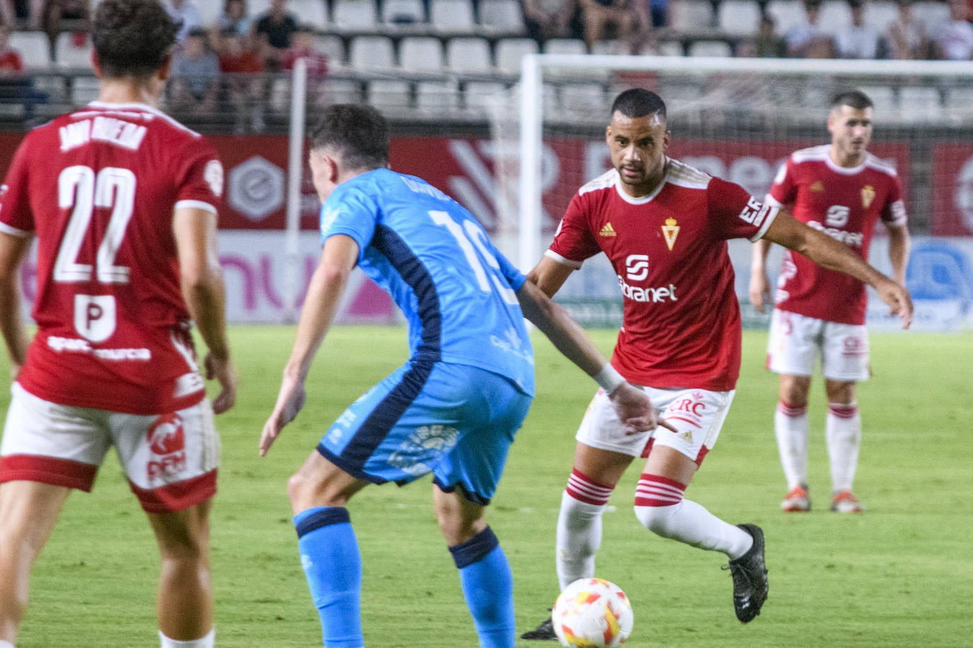 Fotos: El empate del Real Murcia frente al Numancia, en imágenes