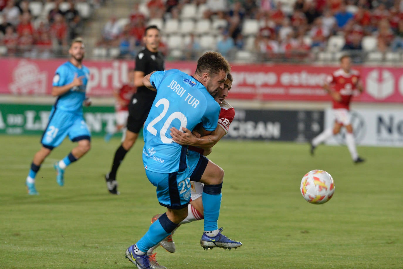 Fotos: El empate del Real Murcia frente al Numancia, en imágenes