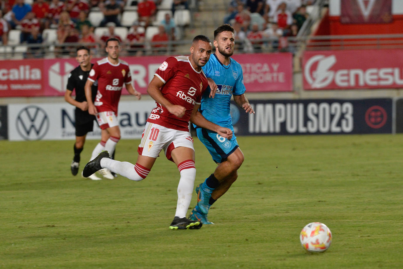 Fotos: El empate del Real Murcia frente al Numancia, en imágenes