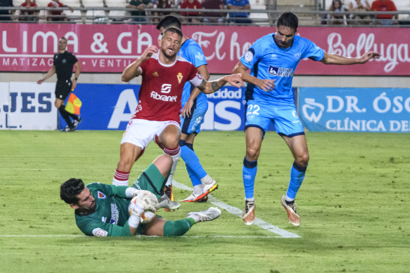 Fotos: El empate del Real Murcia frente al Numancia, en imágenes