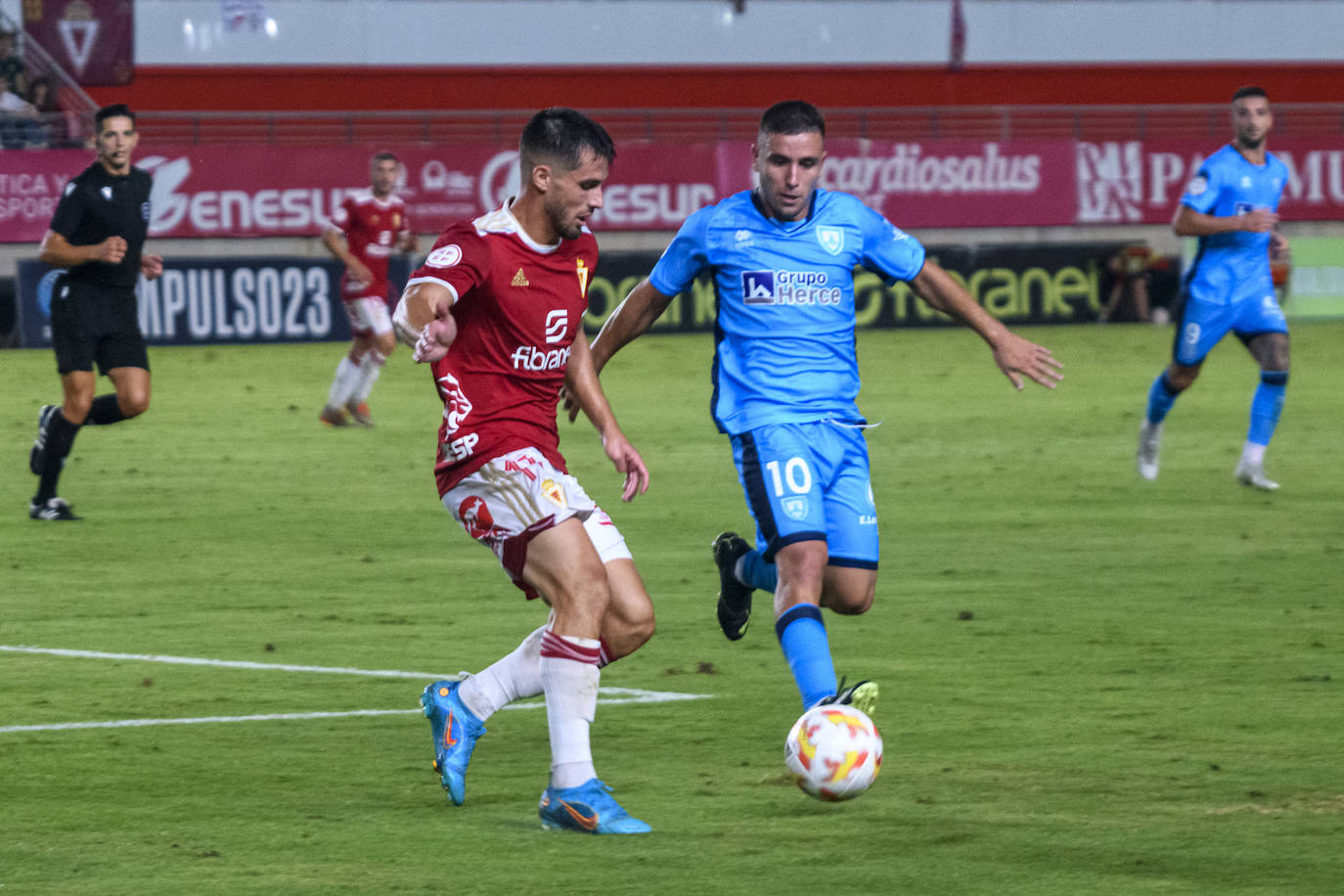 Fotos: El empate del Real Murcia frente al Numancia, en imágenes