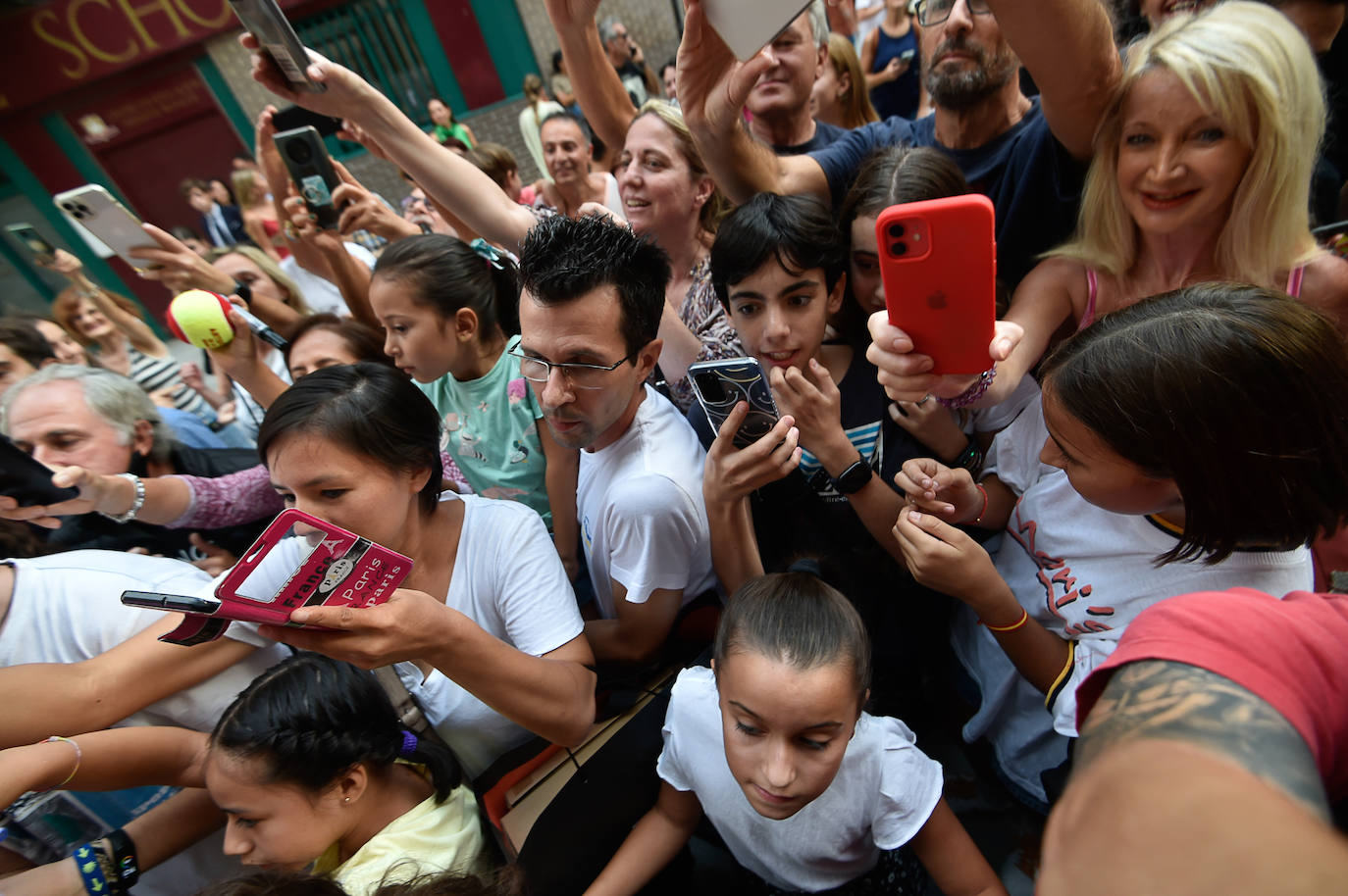 Fotos: Carlos Alcaraz en el Palacio de San Esteban