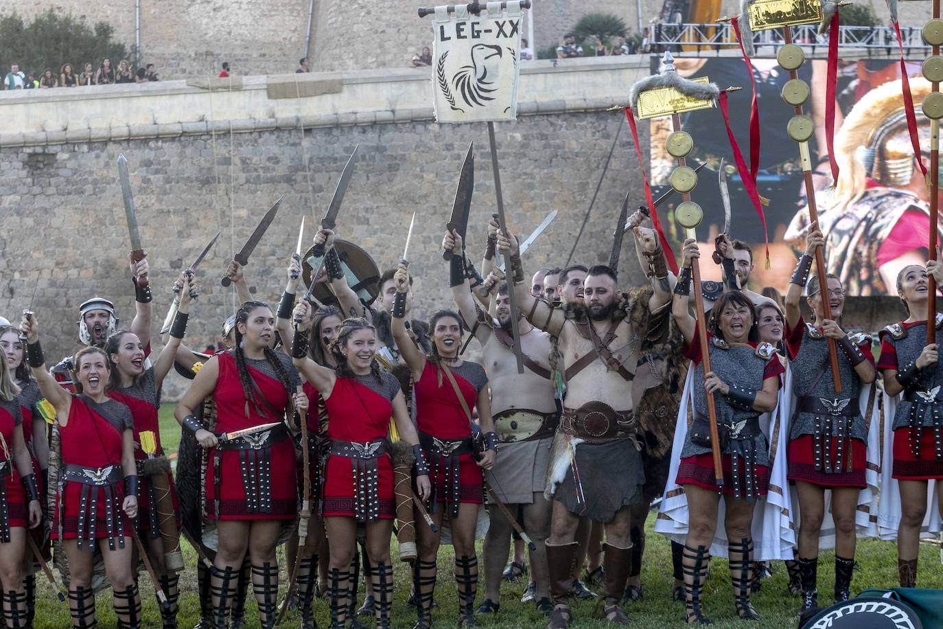 Fotos: Casi cinco mil personas disfrutan en Cartagena de la batalla por la toma de Qart Hadast
