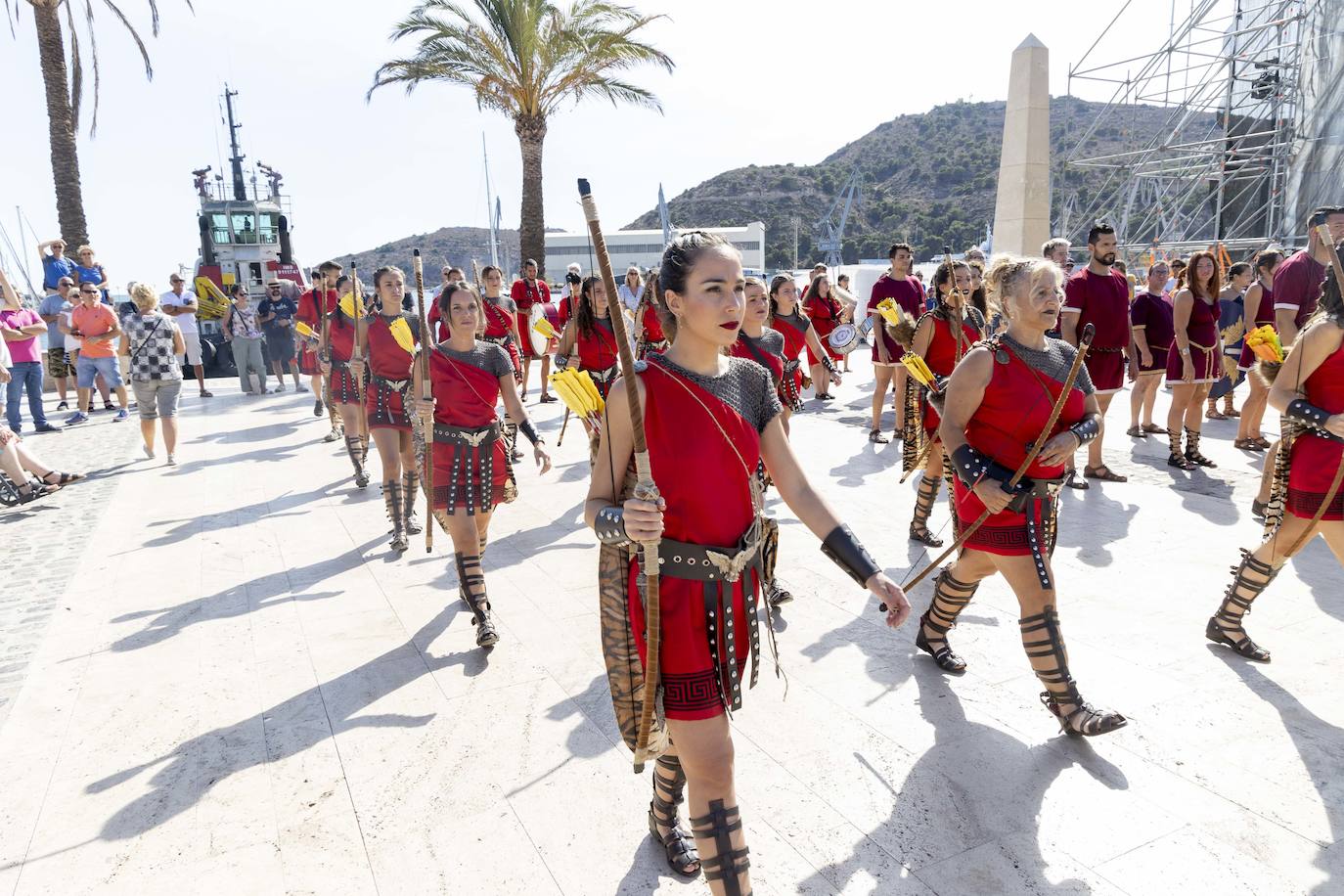 Fotos: Casi cinco mil personas disfrutan en Cartagena de la batalla por la toma de Qart Hadast