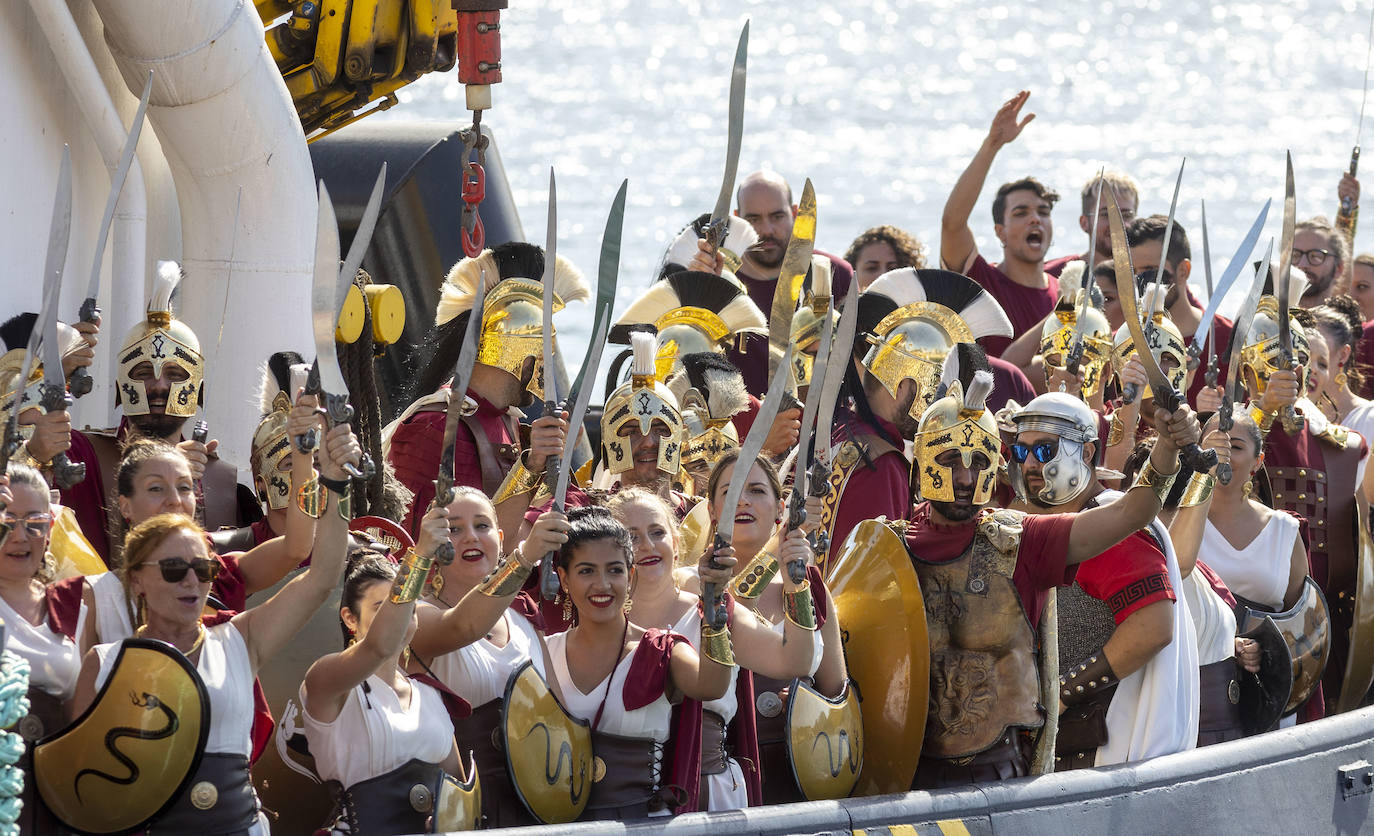 Fotos: Casi cinco mil personas disfrutan en Cartagena de la batalla por la toma de Qart Hadast