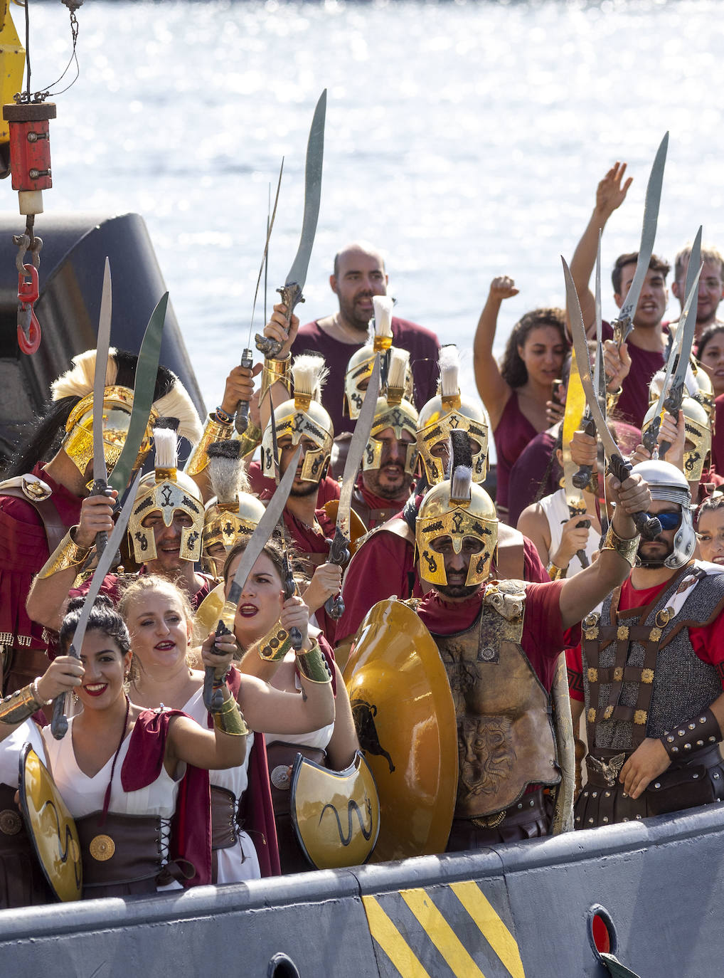 Fotos: Casi cinco mil personas disfrutan en Cartagena de la batalla por la toma de Qart Hadast