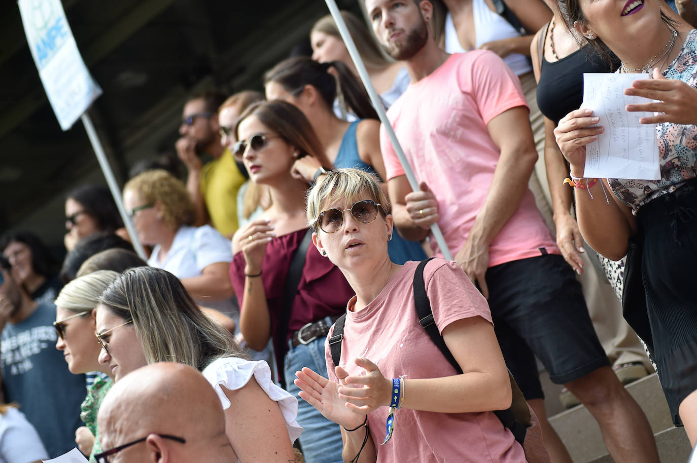Fotos: Anpe protesta por los cambios en la sustitución de los docentes