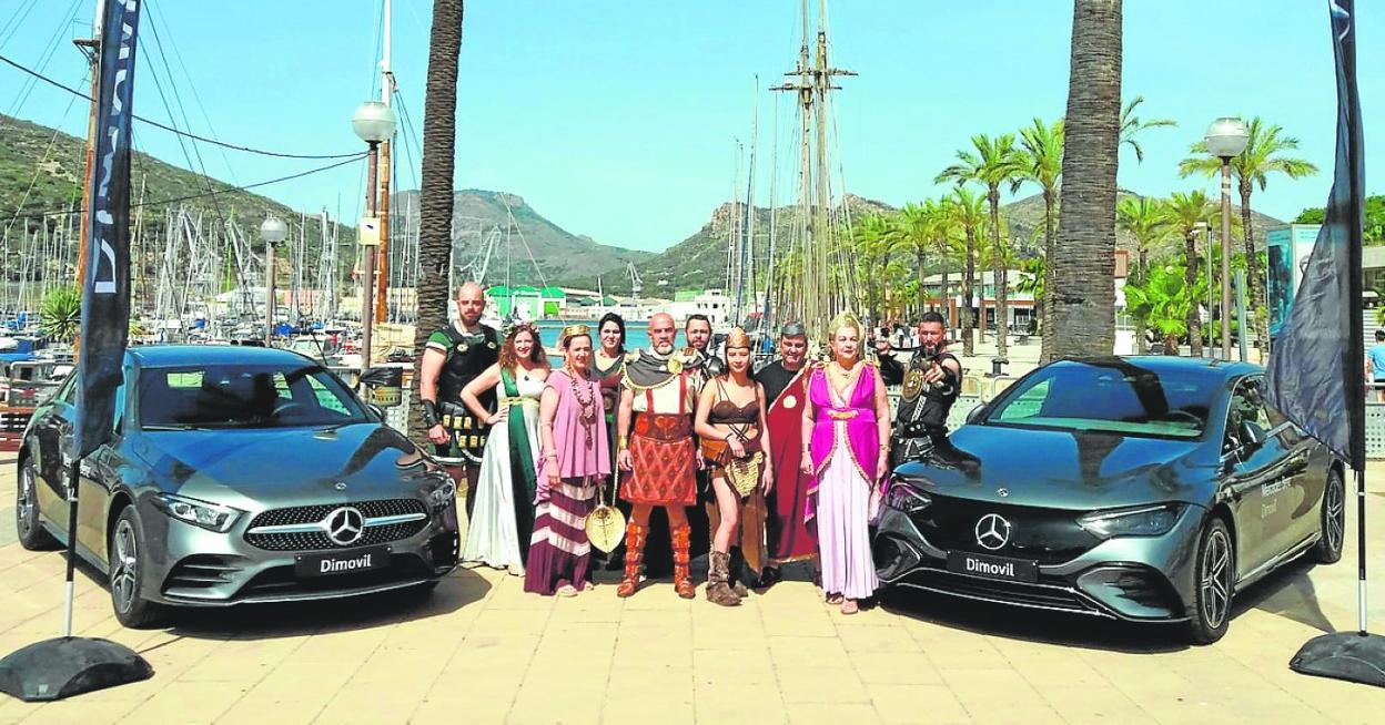 Dimovil participa con uno de los últimos lanzamientos de la marca, la berlina EQE, 100% eléctrica. 