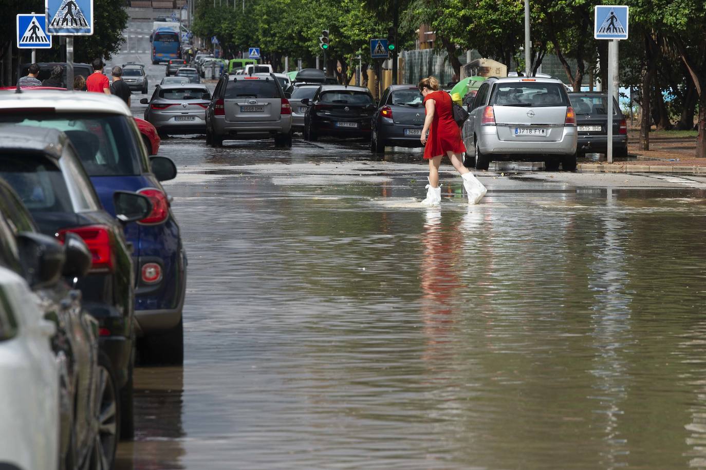 Las precipitaciones en Cartagena.