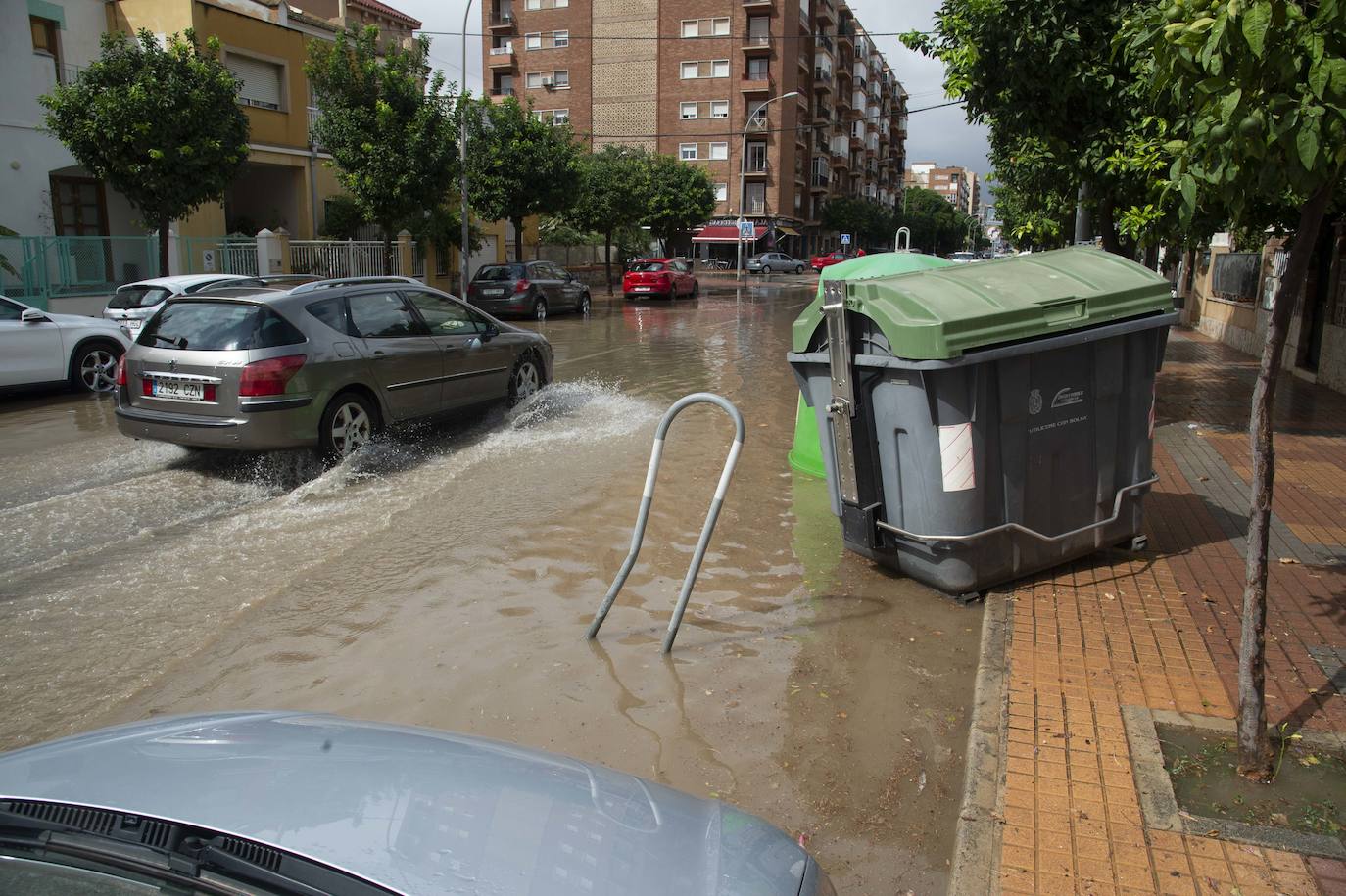 Las precipitaciones en Cartagena.