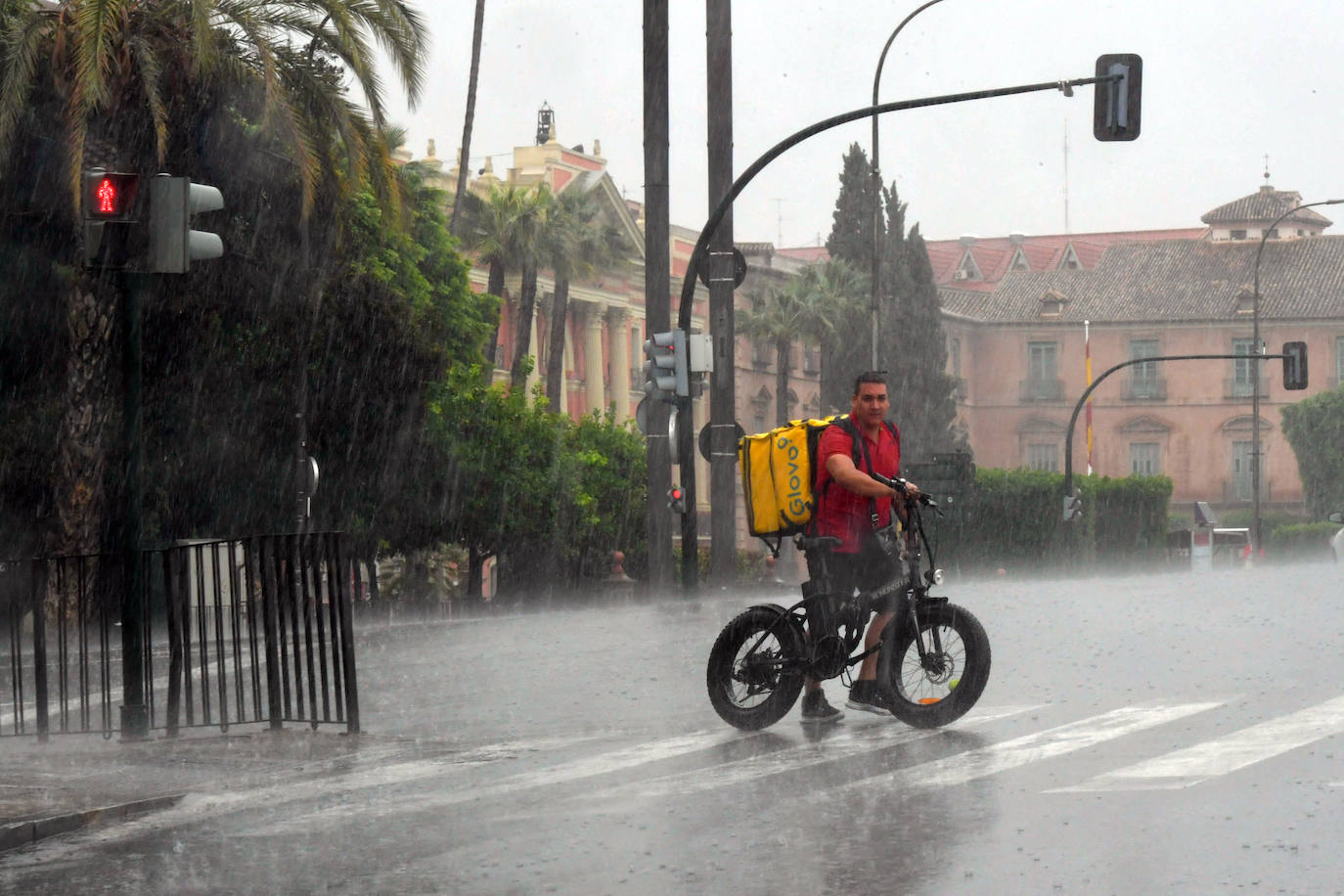 Las precipitaciones en Murcia.