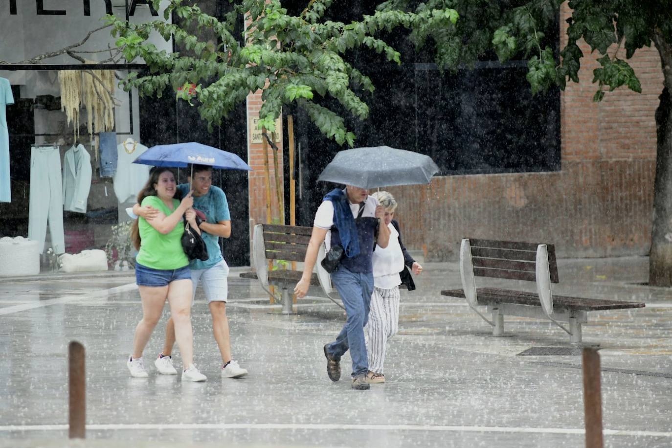 Las precipitaciones en Murcia.