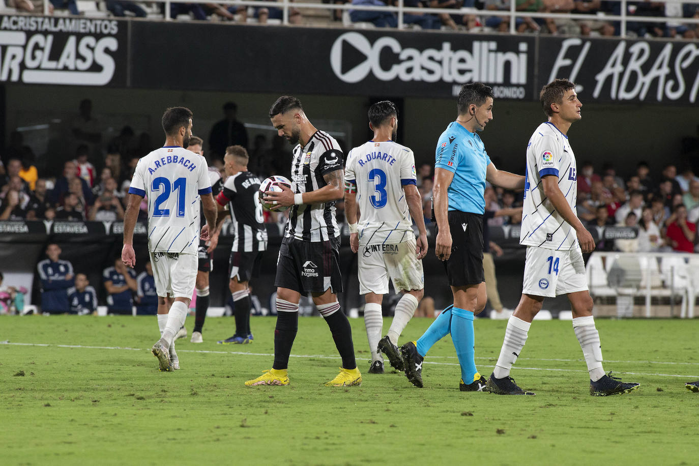Fotos: El empate entre el FC Cartagena y el Deportivo Alavés, en imágenes