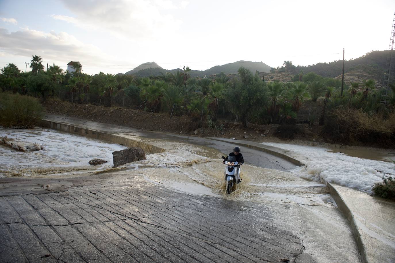 Fotos: Consecuencias de las fuertes lluvias en las zonas de Beniaján y Torreagüera