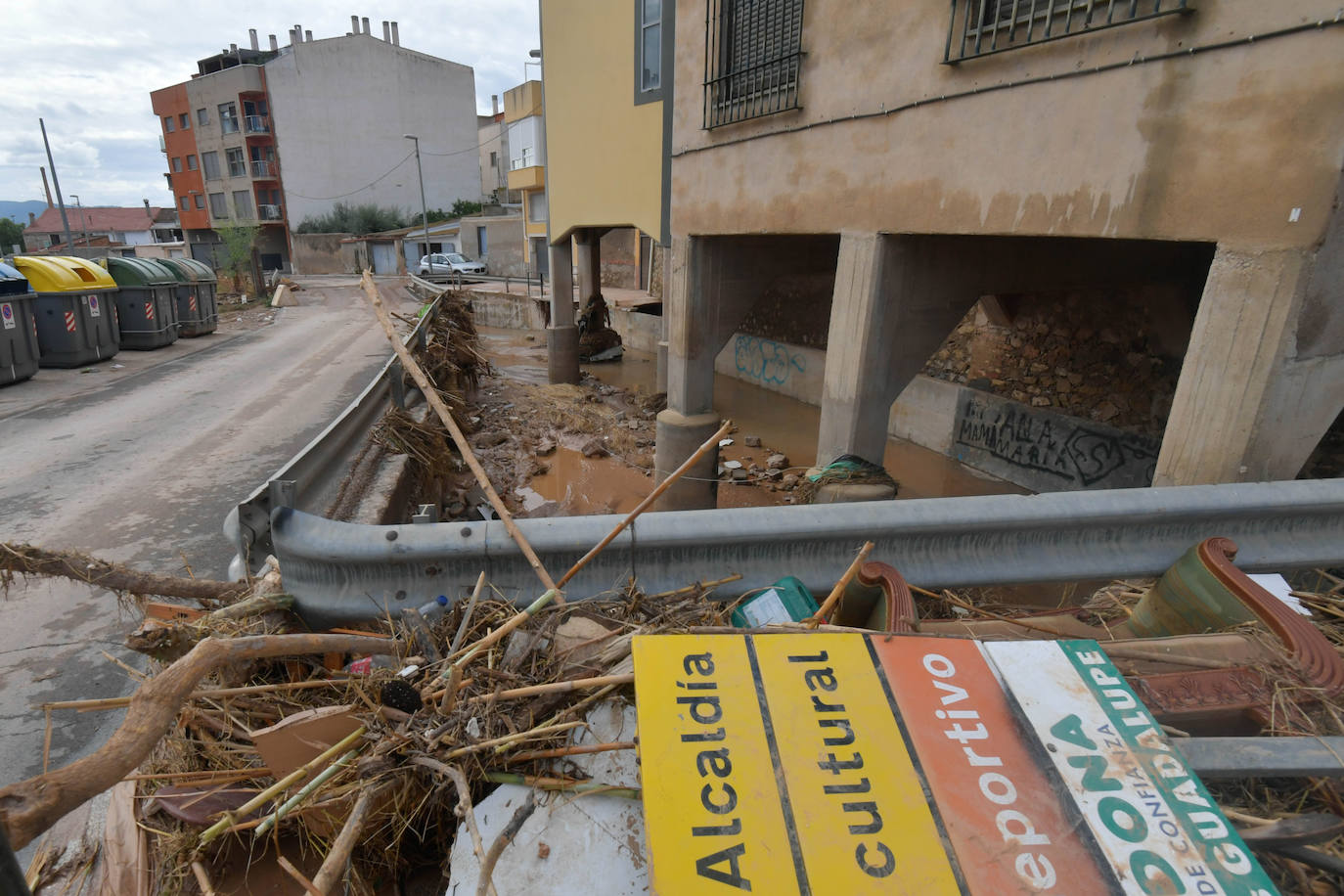 Fotos: Javalí Viejo, zona cero del episodio de lluvias en la Región de Murcia
