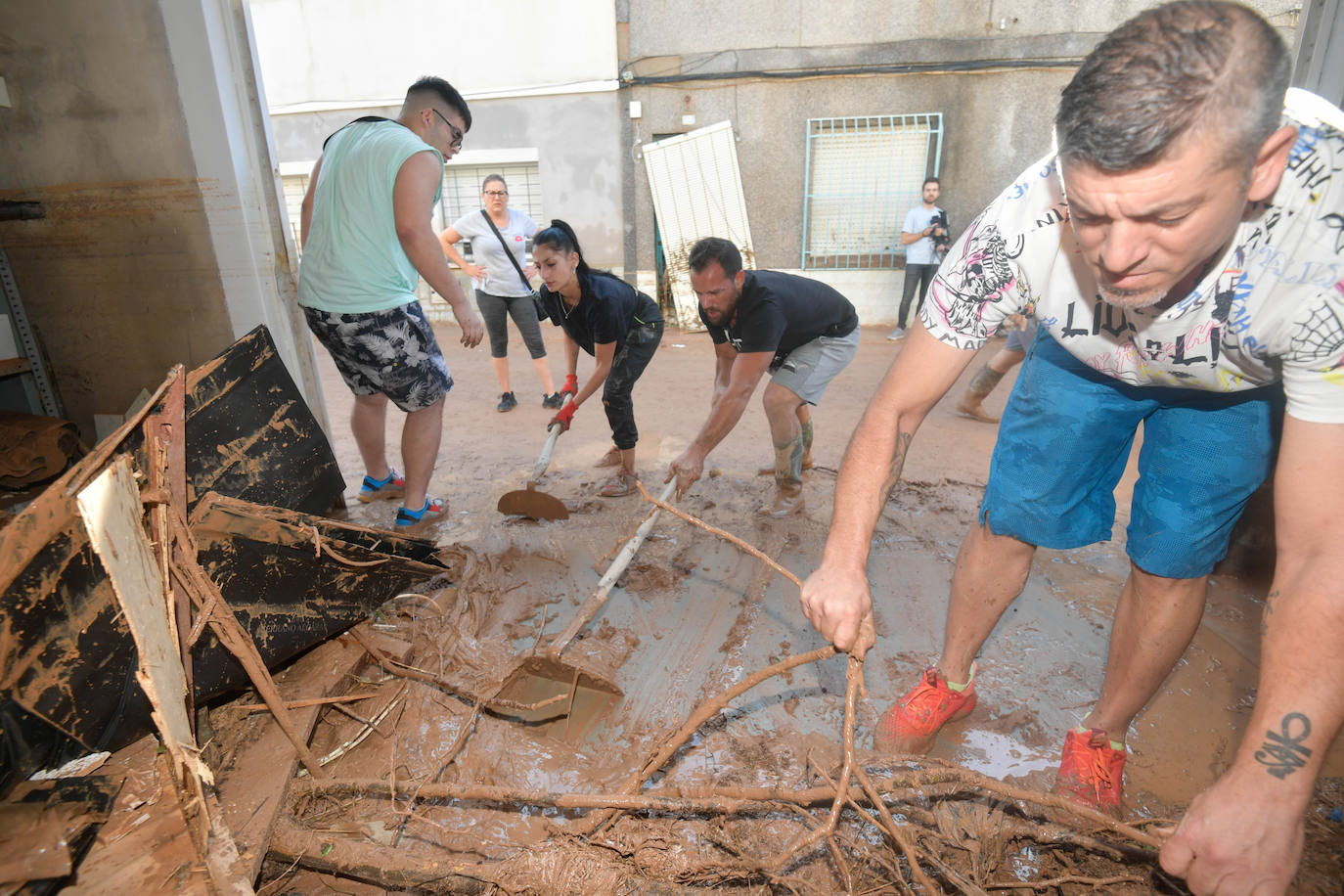 Fotos: Javalí Viejo, zona cero del episodio de lluvias en la Región de Murcia