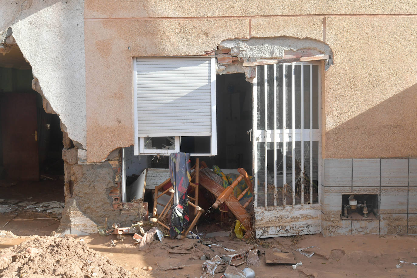 Fotos: Javalí Viejo, zona cero del episodio de lluvias en la Región de Murcia