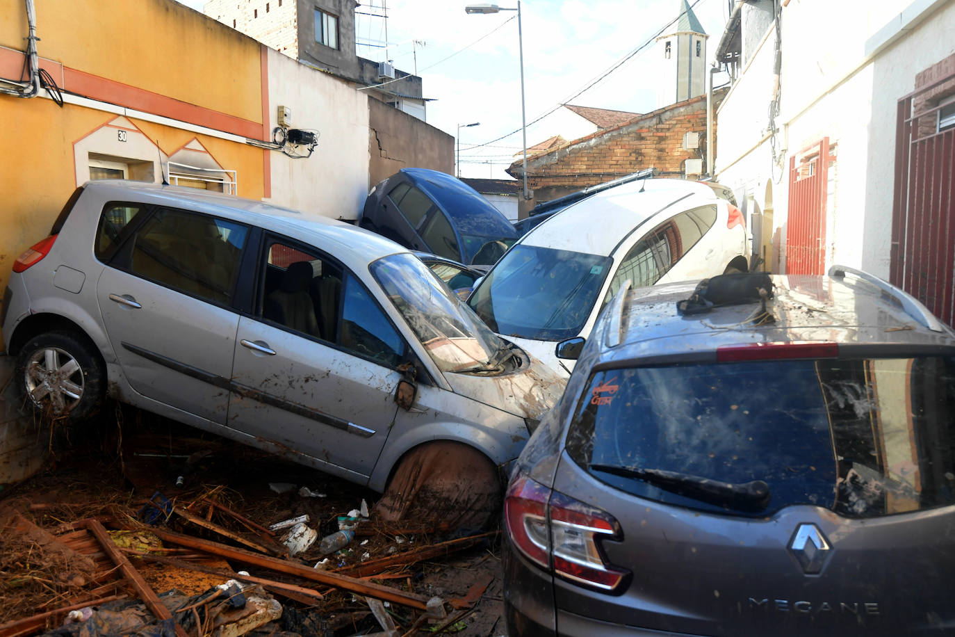 Fotos: Javalí Viejo, zona cero del episodio de lluvias en la Región de Murcia