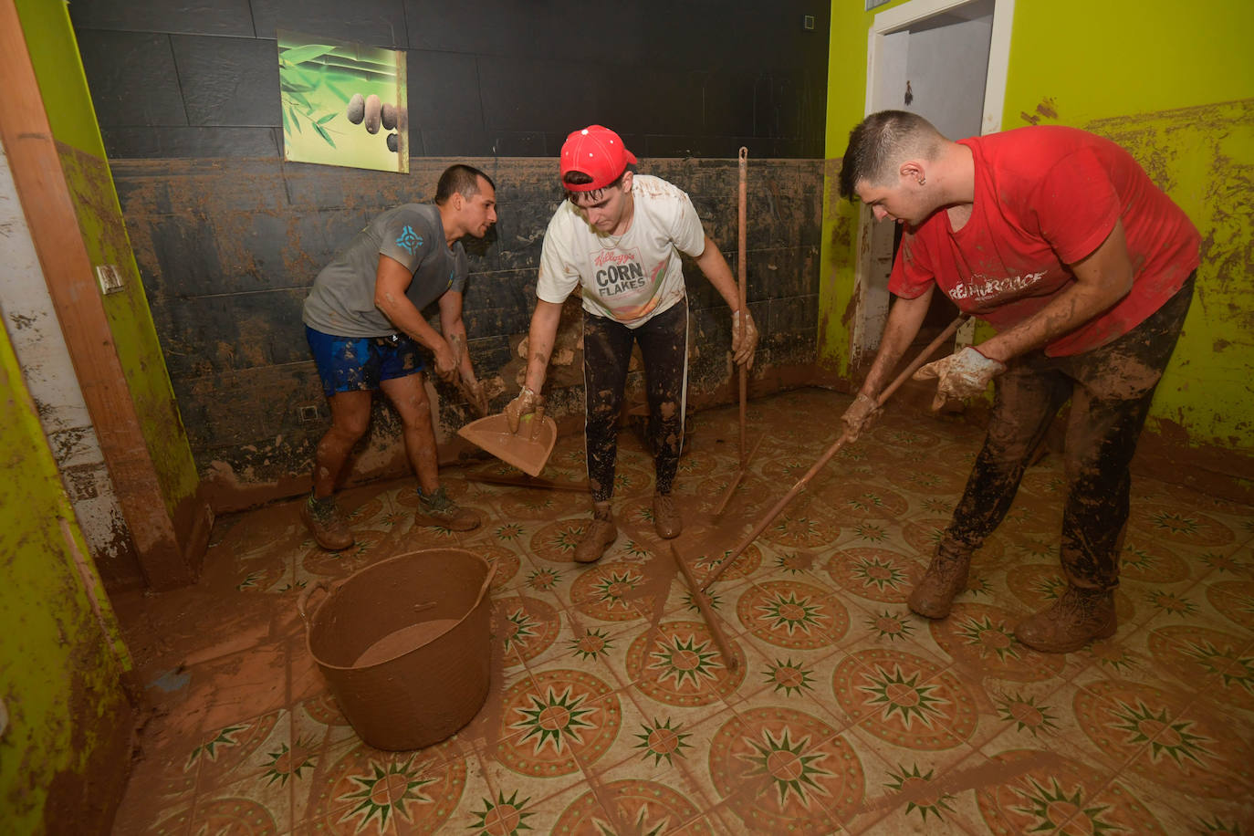 Fotos: El día después de la tragedia en Javalí Viejo