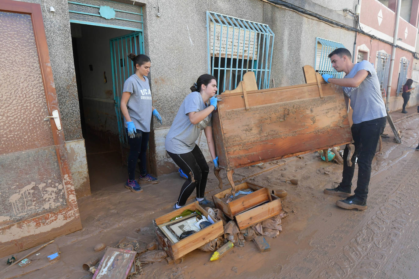 Fotos: El día después de la tragedia en Javalí Viejo