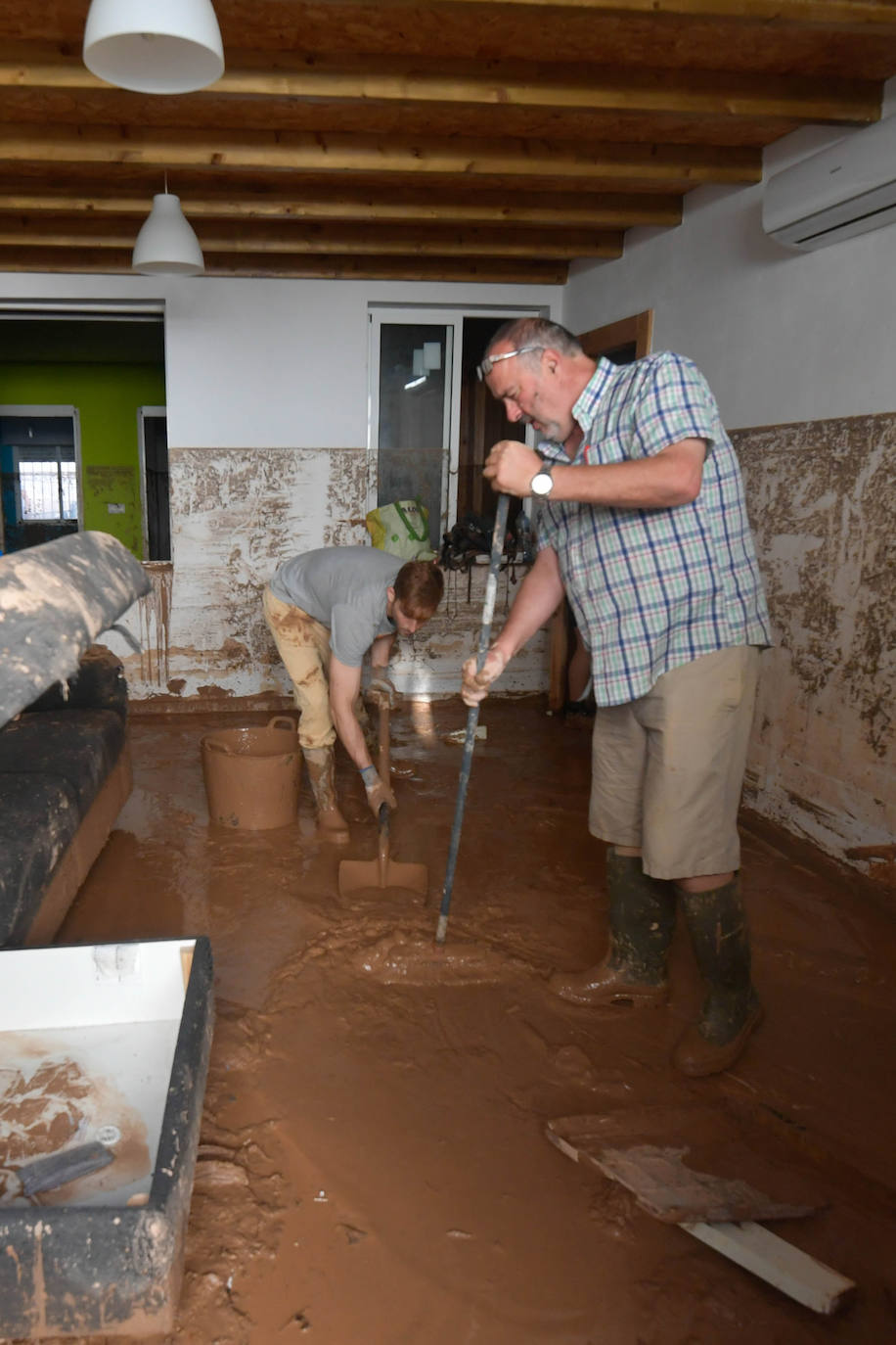 Fotos: El día después de la tragedia en Javalí Viejo