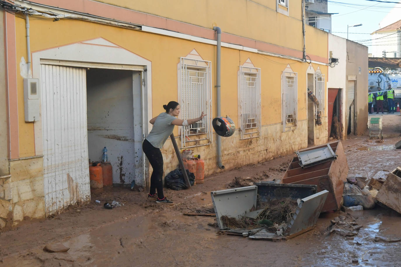 Fotos: El día después de la tragedia en Javalí Viejo