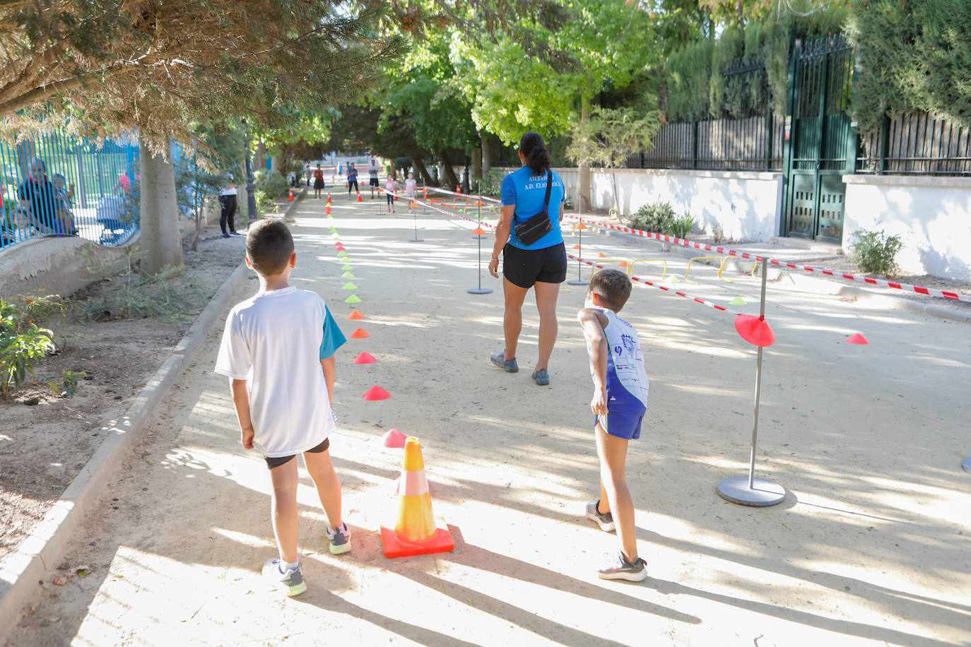 Fotos: Atletismo infantil y exhibición de crossfit, en imágenes