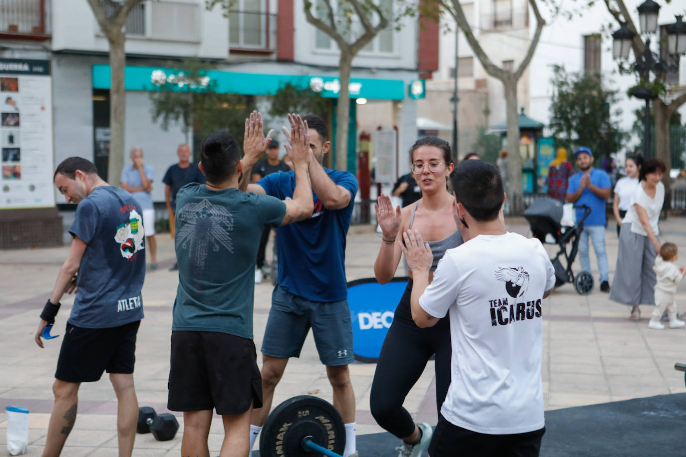 Fotos: Atletismo infantil y exhibición de crossfit, en imágenes