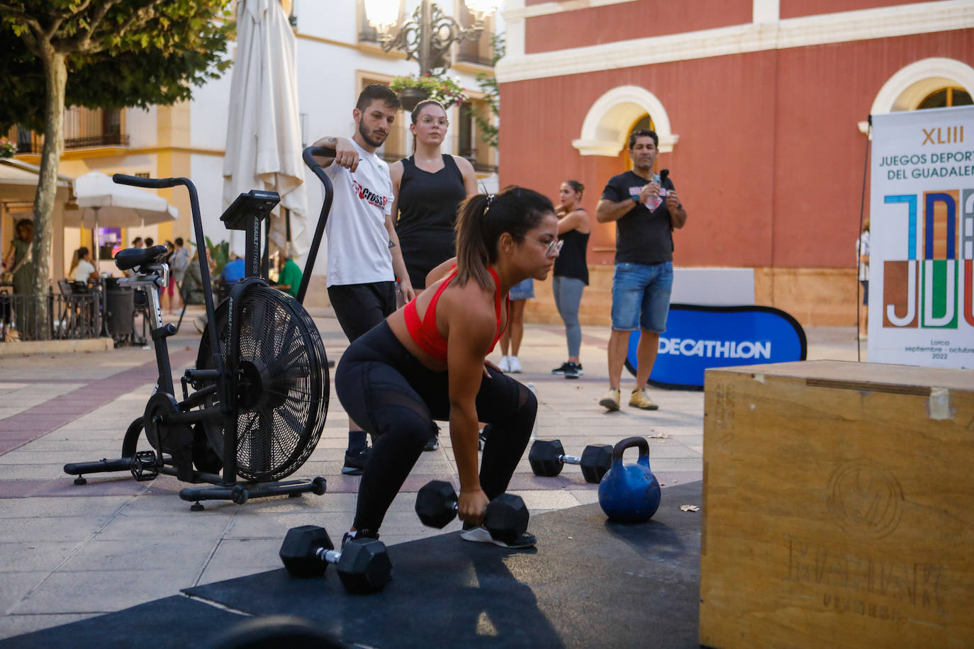 Fotos: Atletismo infantil y exhibición de crossfit, en imágenes