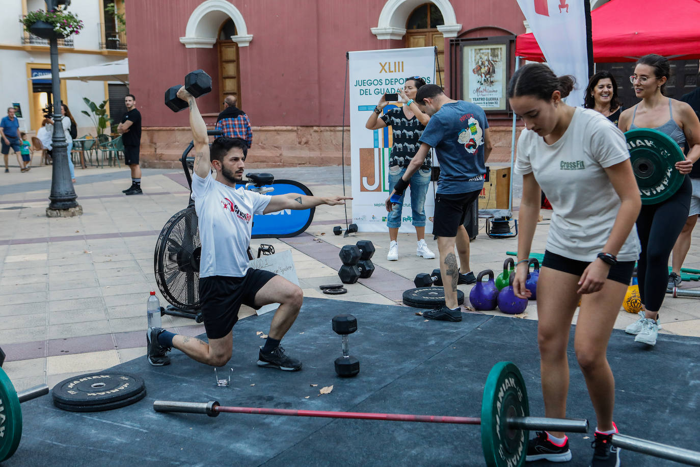 Fotos: Atletismo infantil y exhibición de crossfit, en imágenes