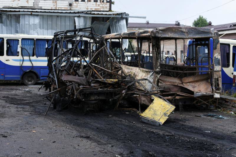 Fotos: Al menos 25 muertos en un ataque ruso a un «convoy humanitario» en Zaporiyia