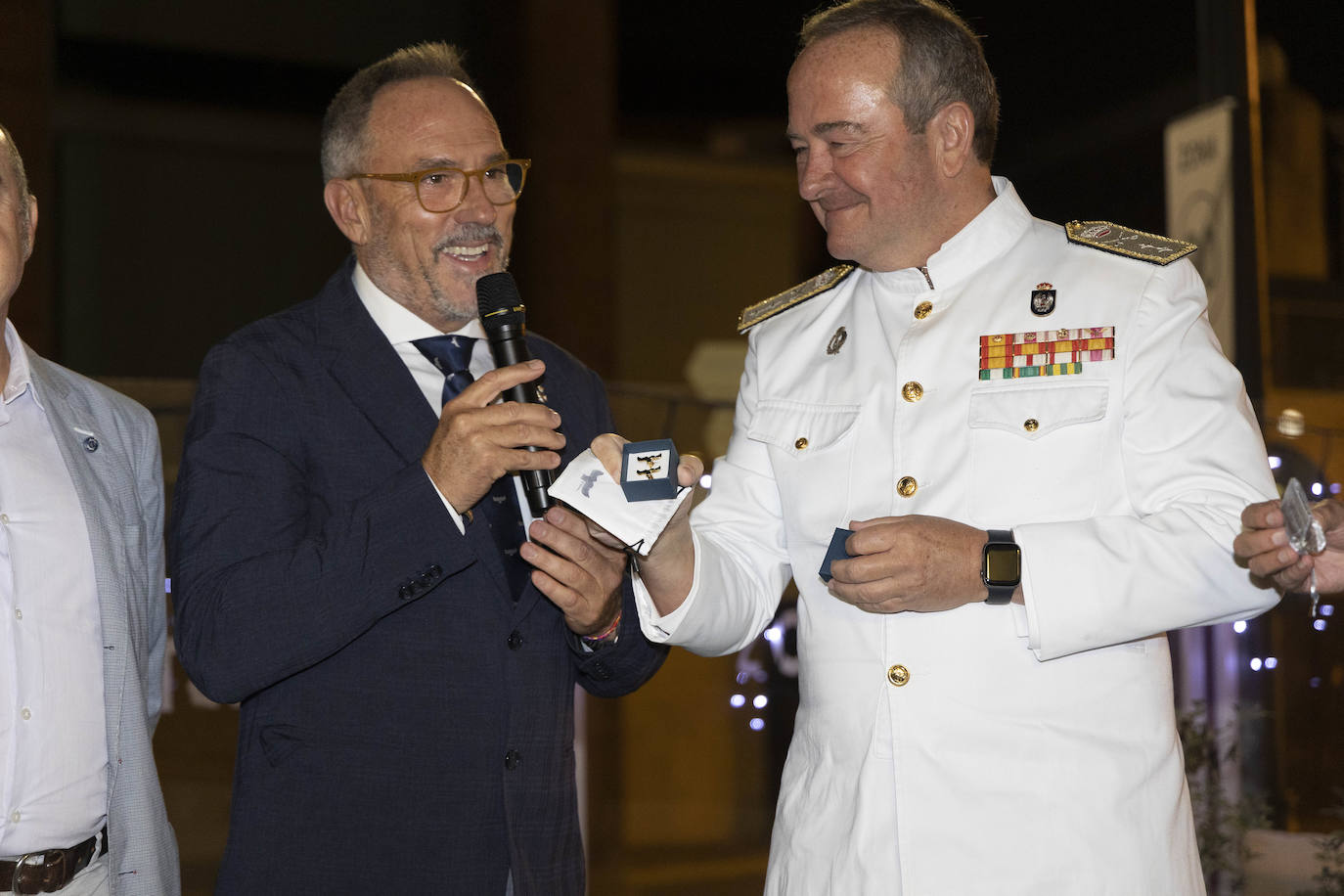 Fotos: Homenaje al vicealmirante Sobrino